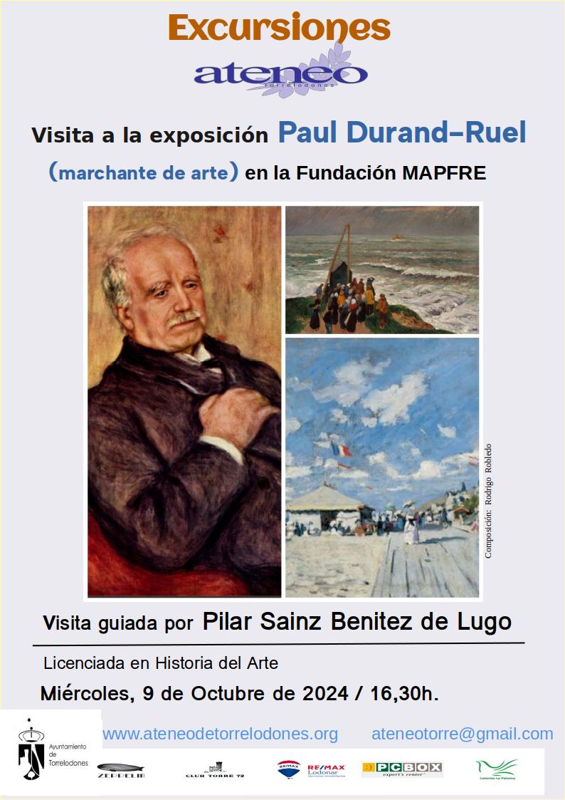 Visita a la exposición Paul Durand-Ruel en la Fundación Mapfre